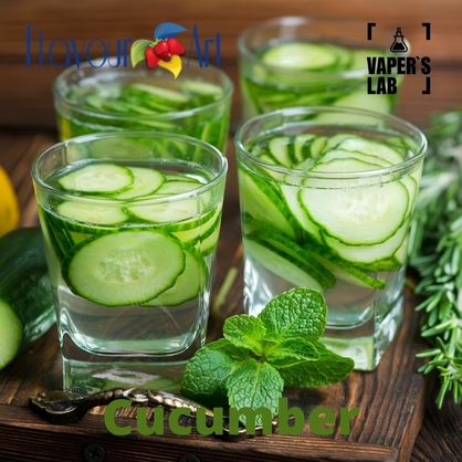 Фото, Відеоогляди на Ароматизатор FlavourArt Cucumber Огірок