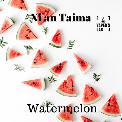 Фото, Відеоогляди на ароматизатор електронних сигарет Xi'an Taima "Watermelon" (Кавун) 