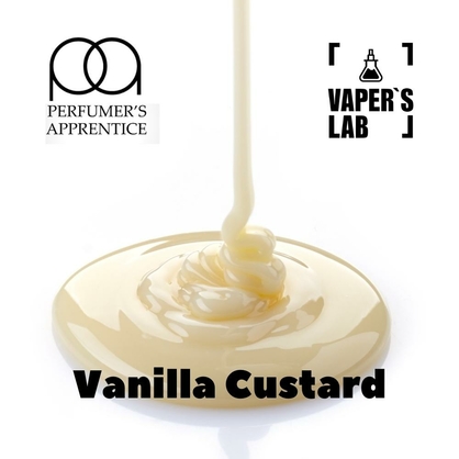 Фото, Видео, Премиум ароматизатор для электронных сигарет TPA "Vanilla Custard" (Ванильный крем) 