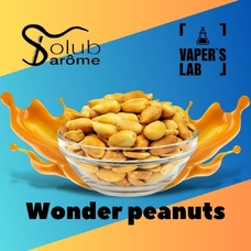 Ароматизатори для вейпа Solub Arome Wonder peanuts Смажений арахіс з карамеллю
