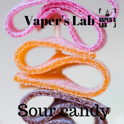 Фото, Видео на Жидкости для вейпов Vapers Lab Sour candy 60 ml