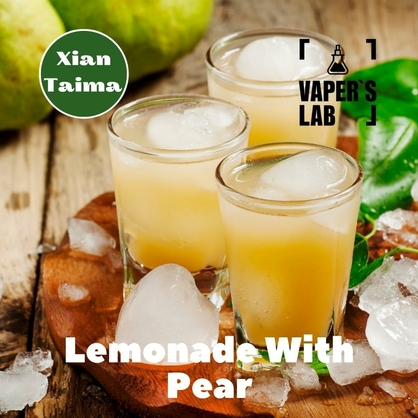 Фото, Видео, Ароматизатор для вейпа Xi'an Taima "Lemonade with Pear" (Грушевый лимонад) 