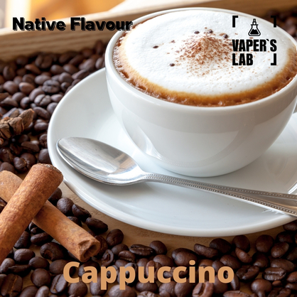 Фото, Відеоогляди на Компоненти для самозамісу Native Flavour "Cappuccino" 30мл 