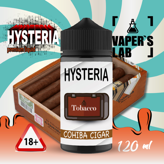 Отзывы  жижа для вейпа купить hysteria cohiba cigar 100 ml