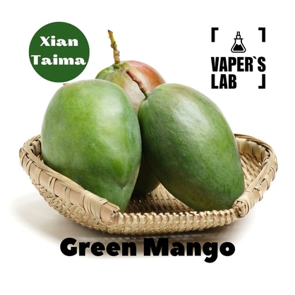 Фото, Відеоогляди на ароматизатор електронних сигарет Xi'an Taima "Green Mango" (Зелений манго) 