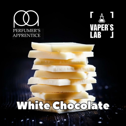 Фото, Відеоогляди на Найкращі ароматизатори для вейпа TPA "White Chocolate" (Білий шоколад) 