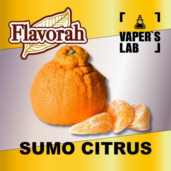 Отзывы на ароматизаторы Flavorah Sumo Citrus Сумо Цитрус