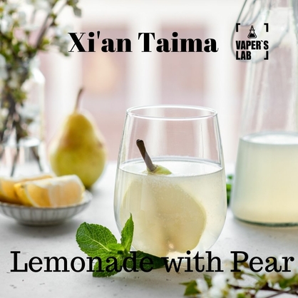 Фото, Видео, Ароматизатор для вейпа Xi'an Taima "Lemonade with Pear" (Грушевый лимонад) 