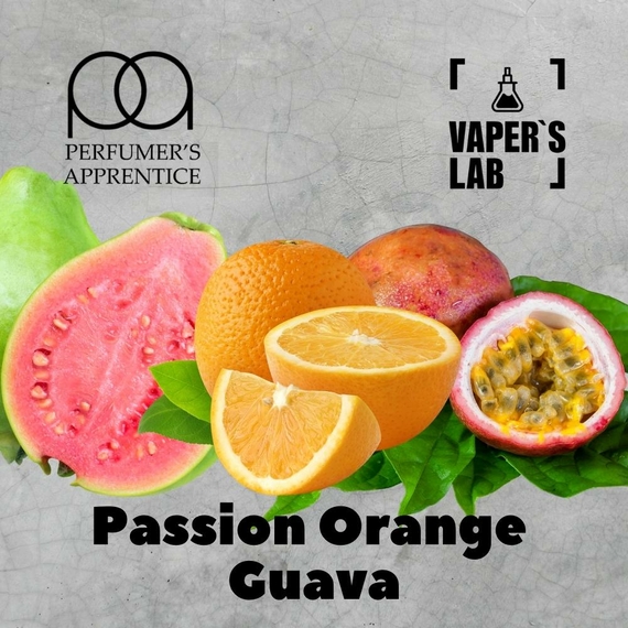Відгуки на Натуральні ароматизатори для вейпа TPA "Passion orange guava" (Маракуйя Апельсин Гуава) 
