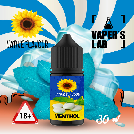Отзывы  жидкость для под систем native flavour menthol 30 ml
