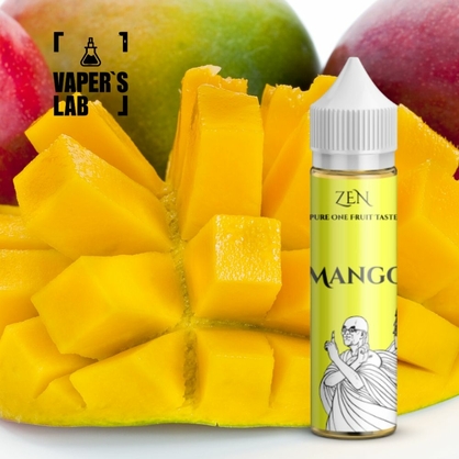 Фото жидкости для вейпа zen mango