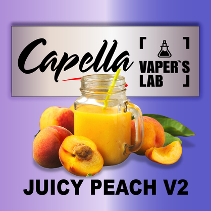 Фото на Аромку Capella Juicy Peach v2 Соковитий персик v2