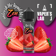 Купить заправку для электронной сигареты Zen Strawberry