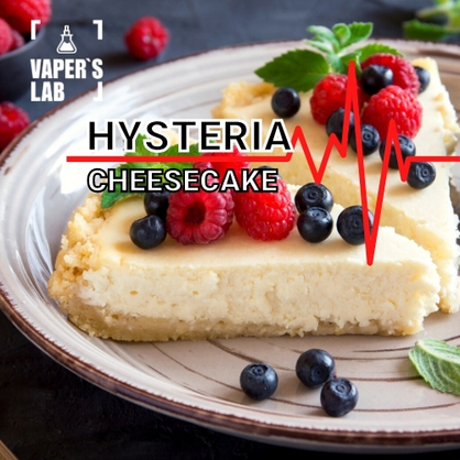 Фото, Видео на жижи без никотина Hysteria CheeseCake 30 ml