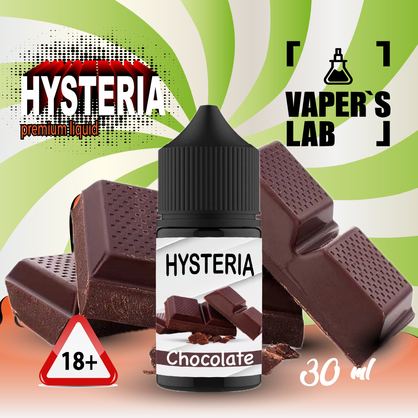 Фото Дешеві сольові рідини Hysteria Salt Chocolate 30