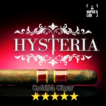 Фото, Видео на жидкости Hysteria Cohiba Cigar 30 ml
