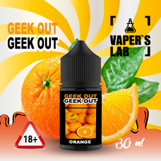 Жидкости Salt для POD систем Geek Out - Апельсиновый джус 30