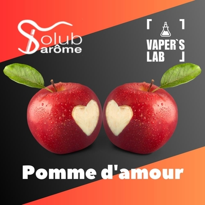 Фото, Відеоогляди на Преміум ароматизатор для електронних сигарет Solub Arome "Pomme d\'amour" (Райське яблуко) 