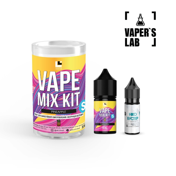 Отзывы Жижа для подов Vape Mix Kit Salt2 Pineapple 30 мл 