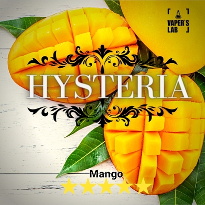 Фото, Відео на Рідини для вейпа Hysteria Mango 30 ml