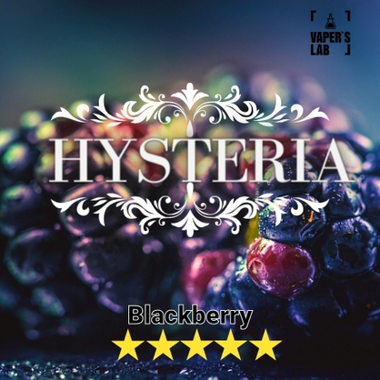 Фото, Відео на Жижи для вейпа україна Hysteria Blackberry 30 ml