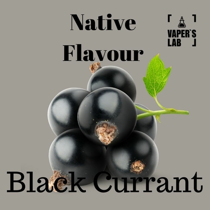 Фото кращі рідини для паріння native flavour black currant 120 ml