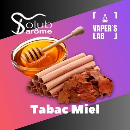 Фото, Відеоогляди на Компоненти для самозамісу Solub Arome "Tabac Miel" (Мед та тютюн) 