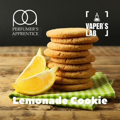 Фото, Видео, Пищевой ароматизатор для вейпа TPA "Lemonade Cookie" (Печенье с лимоном) 