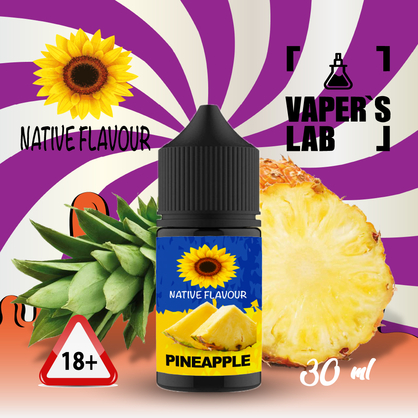 Фото жидкость для под систем native flavour pineapple 30 ml