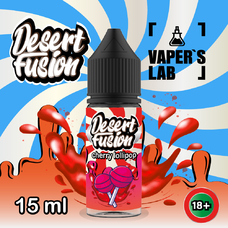 Жижи для пода Dessert Fusion Salt 15 мл Cherry Lollipop