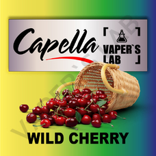 Аромки для вейпа Capella Wild Cherry with Stevia Дикая Вишня