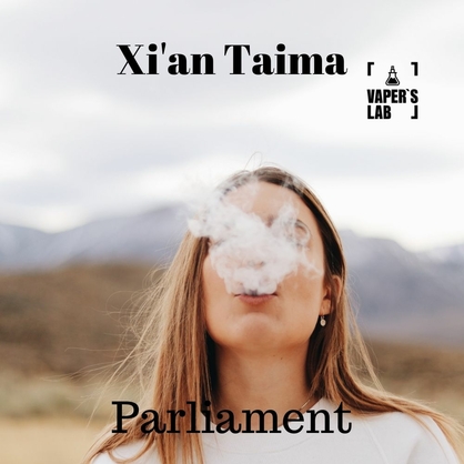 Фото, Відеоогляди на Преміум ароматизатор для електронних сигарет Xi'an Taima "Parlament" (Парламент) 