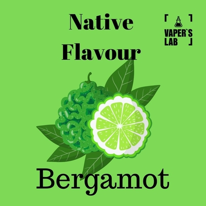 Фото, Видео на Жижки Native Flavour Bergamot 100 ml