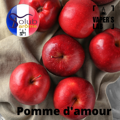 Фото, Відеоогляди на Преміум ароматизатор для електронних сигарет Solub Arome "Pomme d\'amour" (Райське яблуко) 