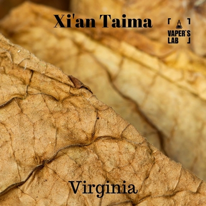 Фото, Відеоогляди на ароматизатор для самозамісу Xi'an Taima "Virginia" (Тютюн Вірджинія) 