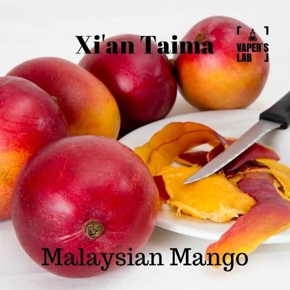 Фото, Відеоогляди на Натуральні ароматизатори для вейпа Xi'an Taima "Malaysian Mango" (Малазійський манго) 