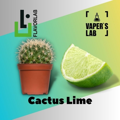 Фото, Відеоогляди на Аромку для вейпа Flavor Lab Cactus Lime 10 мл