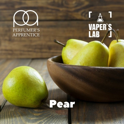 Фото, Відеоогляди на Натуральні ароматизатори для вейпів TPA "Pear" (Груша) 
