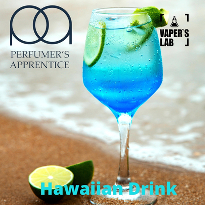 Фото, Видео, Пищевой ароматизатор для вейпа TPA "Hawaiian Drink" (Гавайский коктейль) 