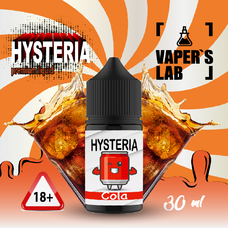Сольова жижа Hysteria Salt Cola 30