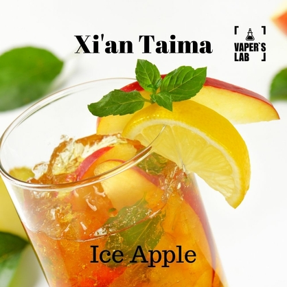 Фото, Відеоогляди на Ароматизатор для жижи Xi'an Taima "Ice Apple" (Яблуко з холодком) 