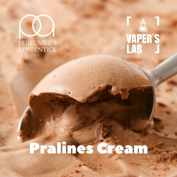 Відгуки на Преміум ароматизатор для електронних сигарет TPA "Pralines cream" (Праліне з кремом) 