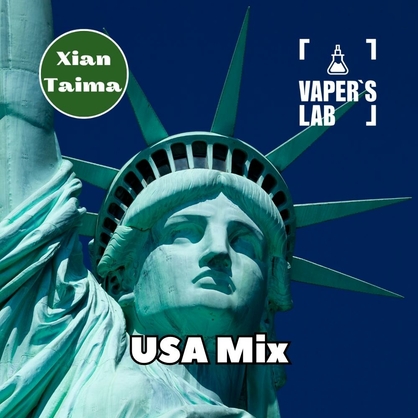 Фото, Відеоогляди на Ароматизатори для вейпа Xi'an Taima "USA Mix" (Тютюновий США Мікс) 