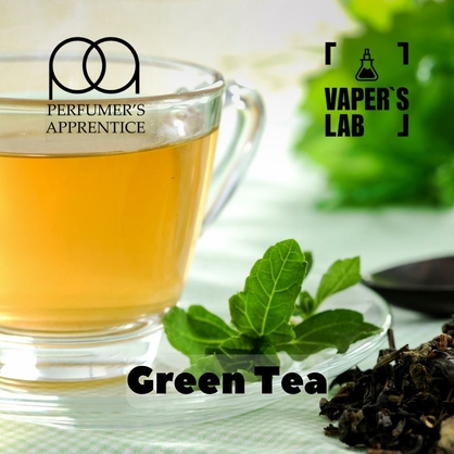 Фото, Відеоогляди на Ароматизатор для жижи TPA "Green tea" (Зелений чай) 