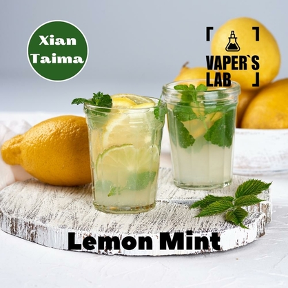 Фото, Відеоогляди на Ароматизатори для рідин Xi'an Taima "Lemon Mint" (Лимон м'ята) 