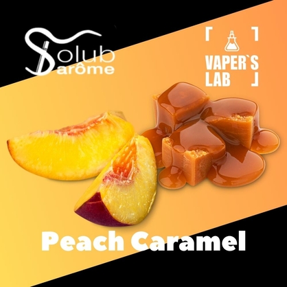 Фото, Відеоогляди на Найкращі ароматизатори для вейпа Solub Arome "Peach Caramel" (Персик з карамеллю) 