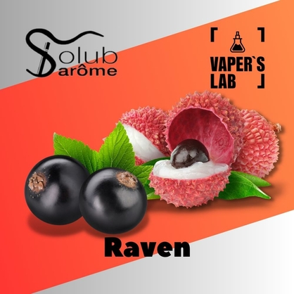 Фото, Відеоогляди на Найкращі ароматизатори для вейпа Solub Arome "Raven" (Смородина і лічі) 