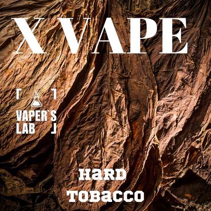 Фото заправка для вейпа дешево xvape hard tobacco 120 мл