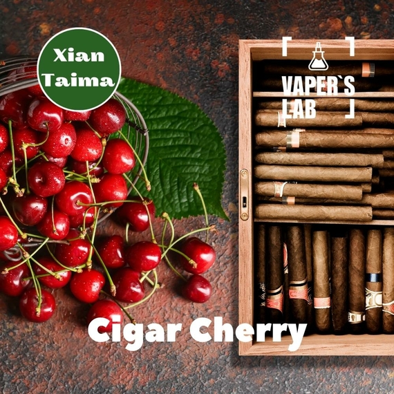 Відгуки на Харчовий ароматизатор для вейпа Xi'an Taima "Cigar Cherry" (Сигара з вишнею) 