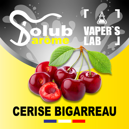 Фото, Відеоогляди на Натуральні ароматизатори для вейпа Solub Arome "Cerise bigarreau" (Стигла черешня) 
